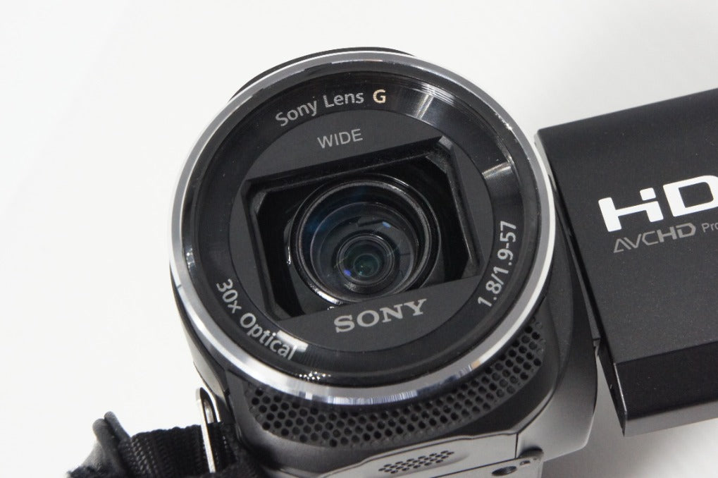 美品 SONY ソニー HDR-CX670 デジタルビデオカメラ ブラック 元箱付 260714d