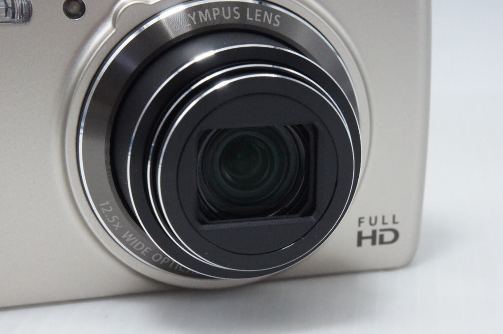 美品 OLYMPUS オリンパス STYLUS SH-21 コンパクトデジタルカメラ シャンパンゴールド 元箱付 260714m