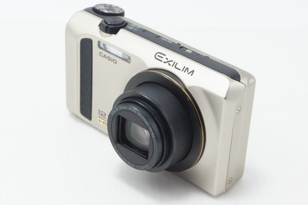 美品 CASIO カシオ HIGH SPEED EXILIM EX-ZR300 コンパクトデジタルカメラ ゴールド 元箱付 260714o