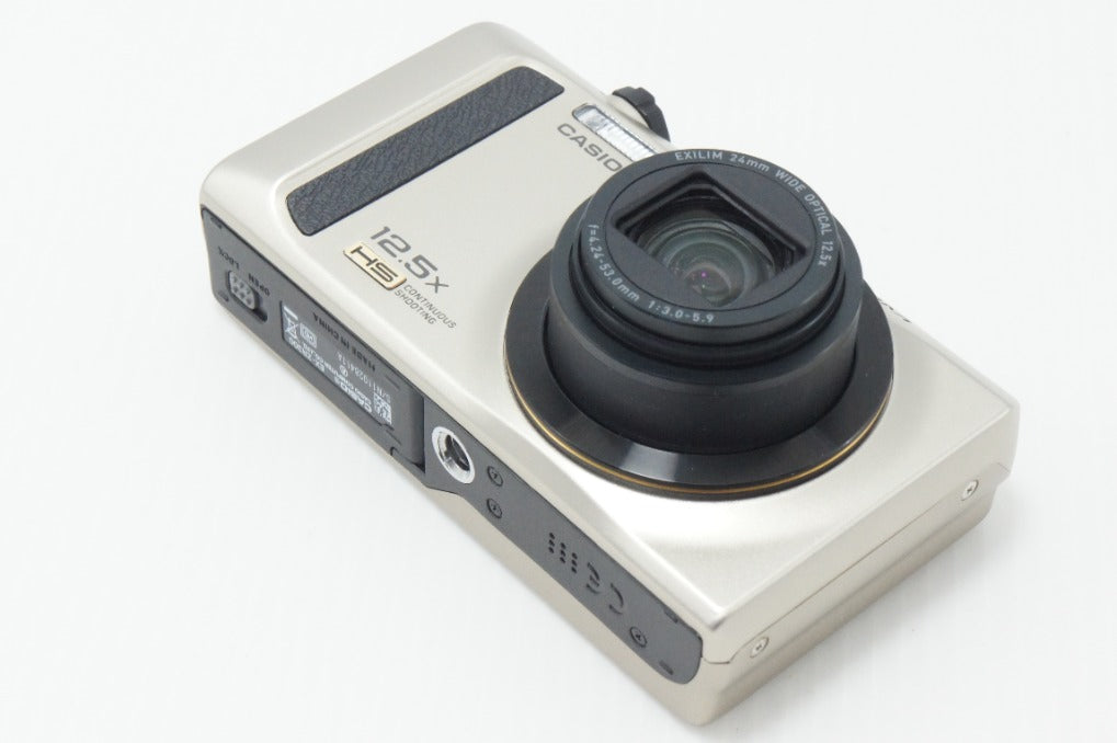美品 CASIO カシオ HIGH SPEED EXILIM EX-ZR300 コンパクトデジタルカメラ ゴールド 元箱付 260714o