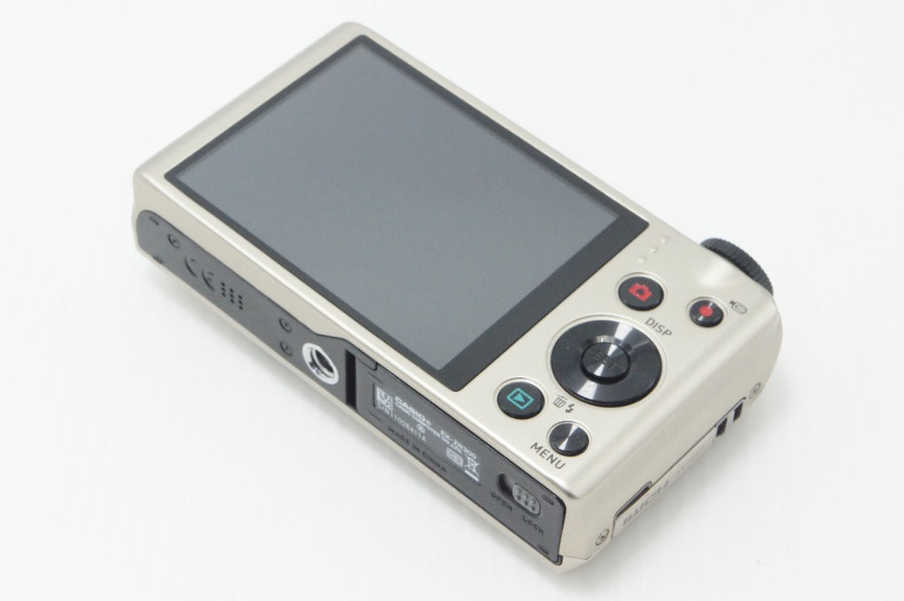 美品 CASIO カシオ HIGH SPEED EXILIM EX-ZR300 コンパクトデジタルカメラ ゴールド 元箱付 260714o