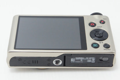 美品 CASIO カシオ HIGH SPEED EXILIM EX-ZR300 コンパクトデジタルカメラ ゴールド 元箱付 260714o