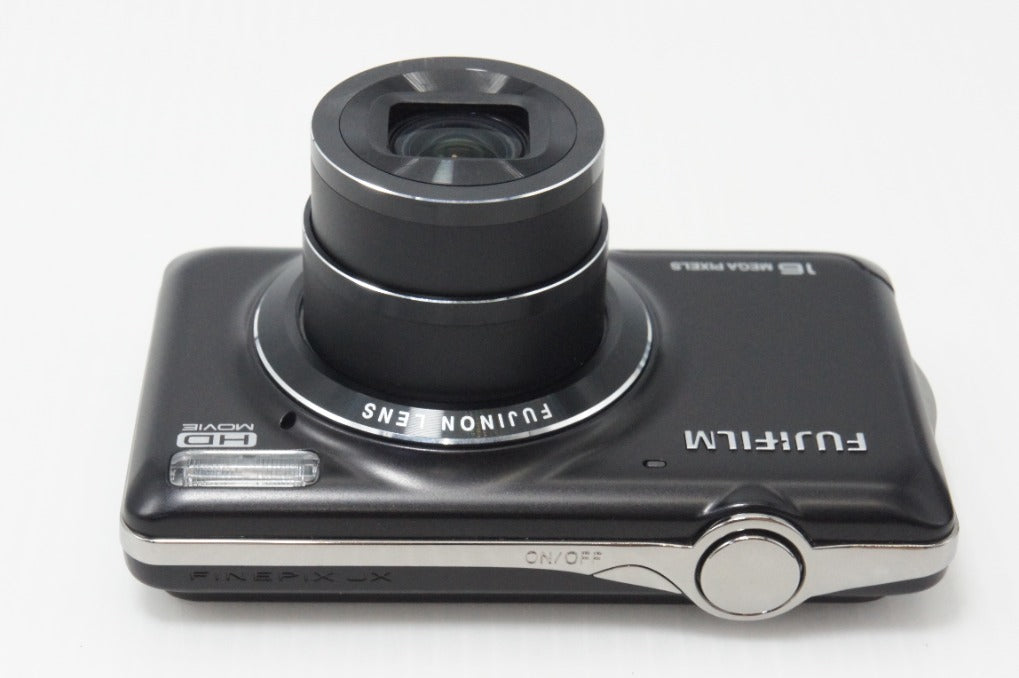 美品 FUJIFILM フジフィルム FinePix JX420 コンパクトデジタルカメラ ブラック 元箱付 260714p