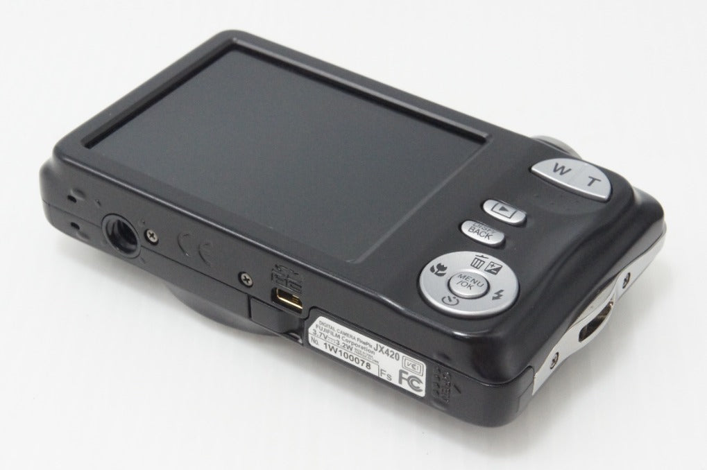 美品 FUJIFILM フジフィルム FinePix JX420 コンパクトデジタルカメラ ブラック 元箱付 260714p
