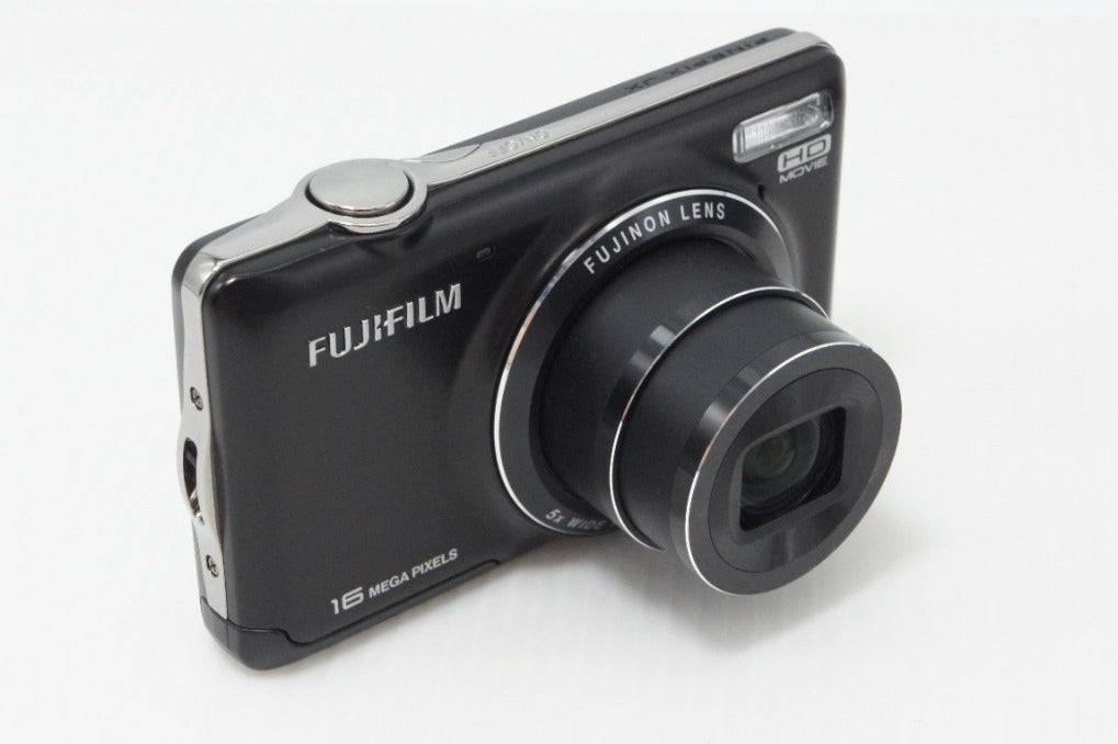 美品 FUJIFILM フジフィルム FinePix JX420 コンパクトデジタルカメラ ブラック 元箱付 260714p