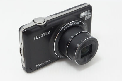 美品 FUJIFILM フジフィルム FinePix JX420 コンパクトデジタルカメラ ブラック 元箱付 260714p