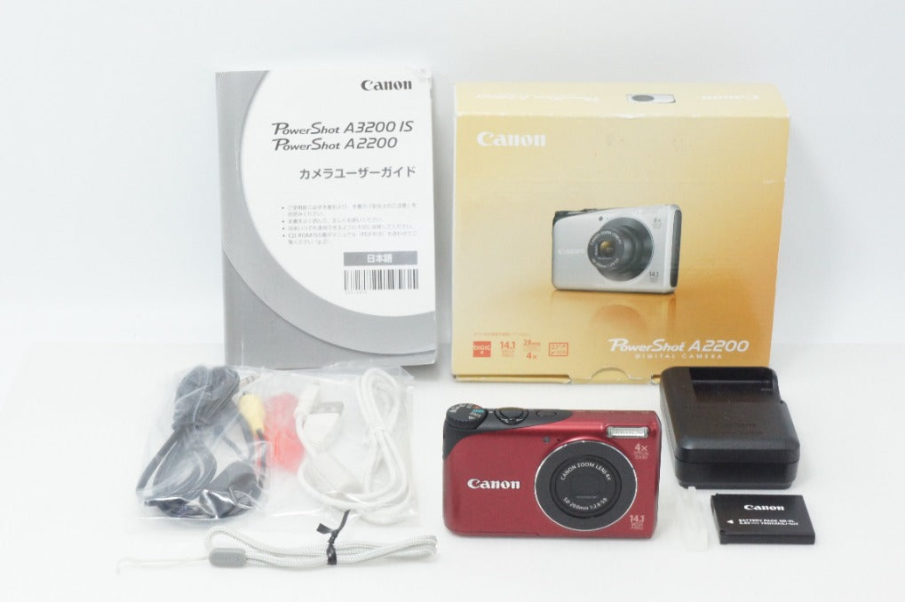 美品 Canon キヤノン PowerShot A2200 コンパクトデジタルカメラ