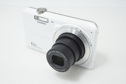 美品 CASIO カシオ EXILIM EX-ZS27 コンパクトデジタルカメラ ホワイト 元箱付 260714t