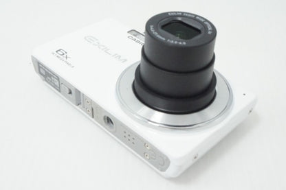 美品 CASIO カシオ EXILIM EX-ZS27 コンパクトデジタルカメラ ホワイト 元箱付 260714t
