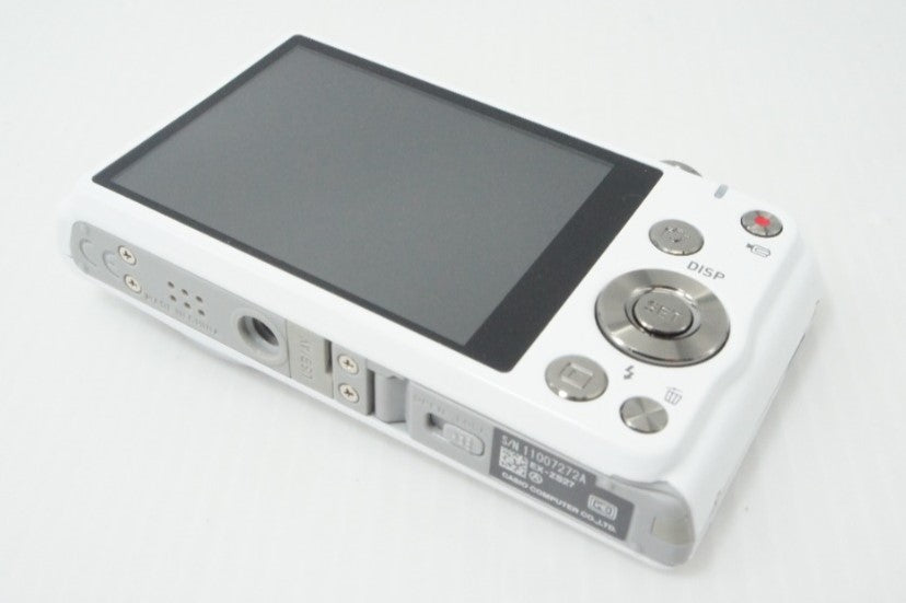 美品 CASIO カシオ EXILIM EX-ZS27 コンパクトデジタルカメラ ホワイト 元箱付 260714t