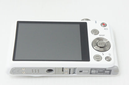 美品 CASIO カシオ EXILIM EX-ZS27 コンパクトデジタルカメラ ホワイト 元箱付 260714t