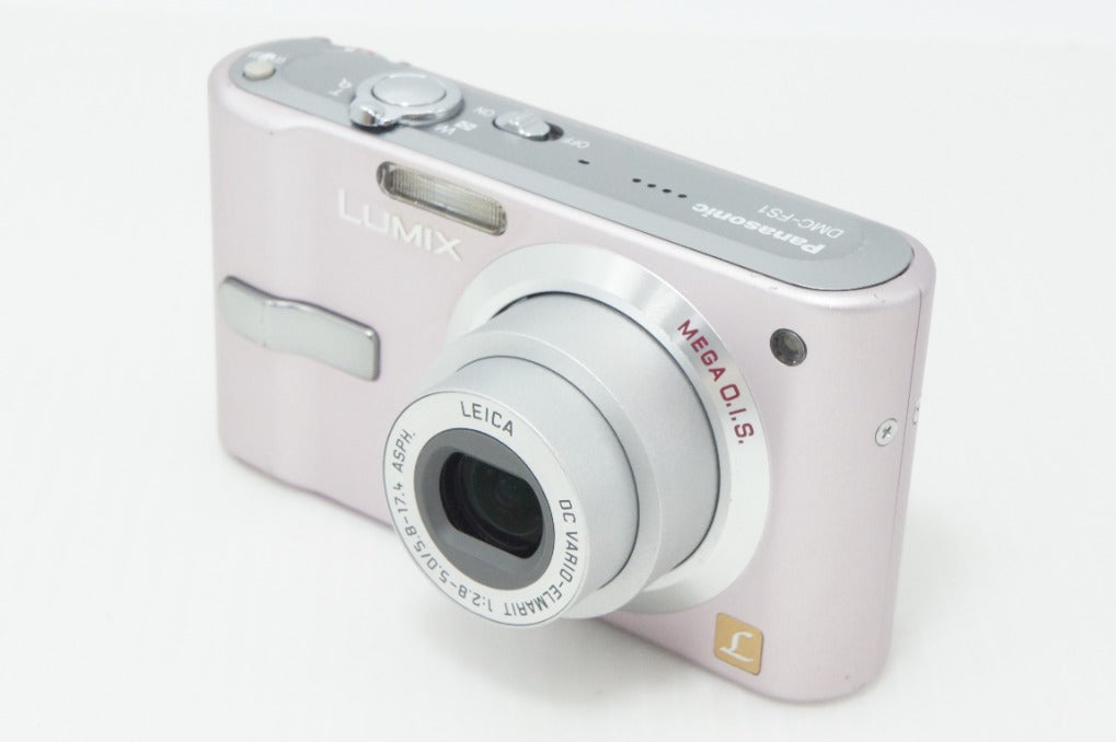 良品 Panasonic パナソニック LUMIX DMC-FS1 コンパクトデジタルカメラ ピンク 260714v