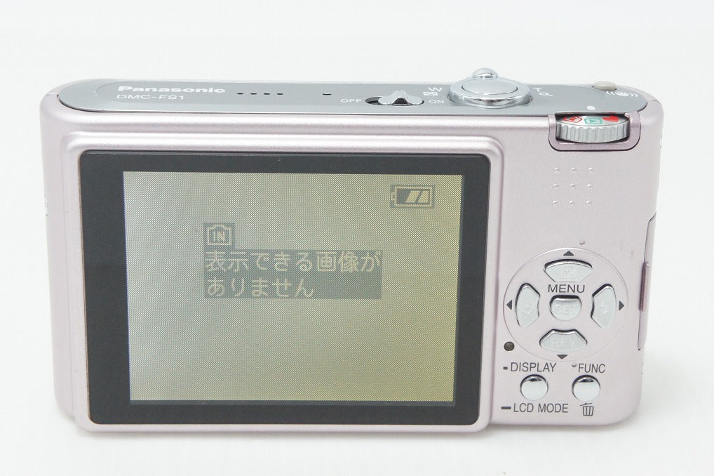良品 Panasonic パナソニック LUMIX DMC-FS1 コンパクトデジタルカメラ ピンク 260714v