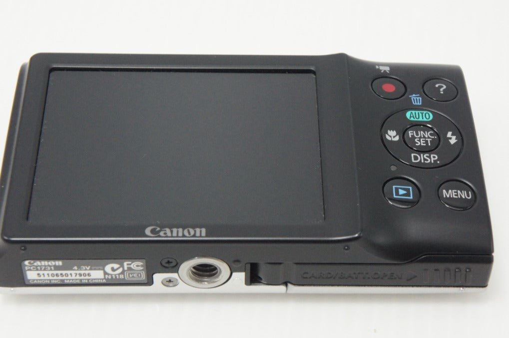 Canon キヤノン PowerShot A2400 IS コンパクトデジタルカメラ シルバー 元箱付 260716b
