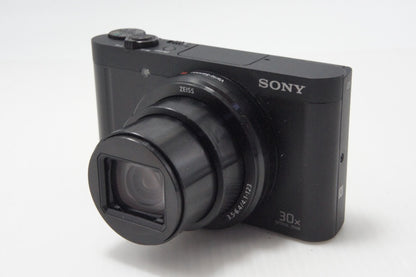 美品 SONY ソニー Cyber-shot DSC-WX500 コンパクトデジタルカメラ ブラック 元箱付 260717aa