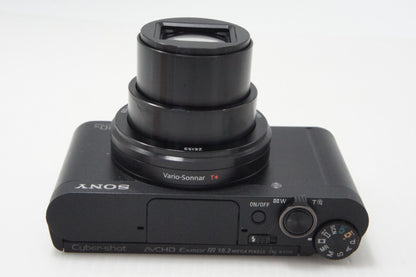 美品 SONY ソニー Cyber-shot DSC-WX500 コンパクトデジタルカメラ ブラック 元箱付 260717aa