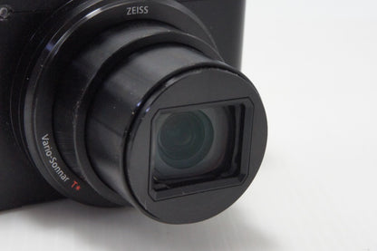 美品 SONY ソニー Cyber-shot DSC-WX500 コンパクトデジタルカメラ ブラック 元箱付 260717aa