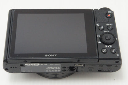 美品 SONY ソニー Cyber-shot DSC-WX500 コンパクトデジタルカメラ ブラック 元箱付 260717aa