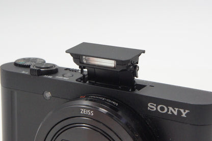 美品 SONY ソニー Cyber-shot DSC-WX500 コンパクトデジタルカメラ ブラック 元箱付 260717aa