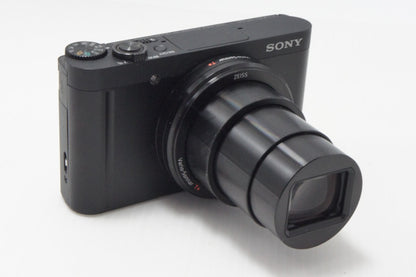 美品 SONY ソニー Cyber-shot DSC-WX500 コンパクトデジタルカメラ ブラック 元箱付 260717aa