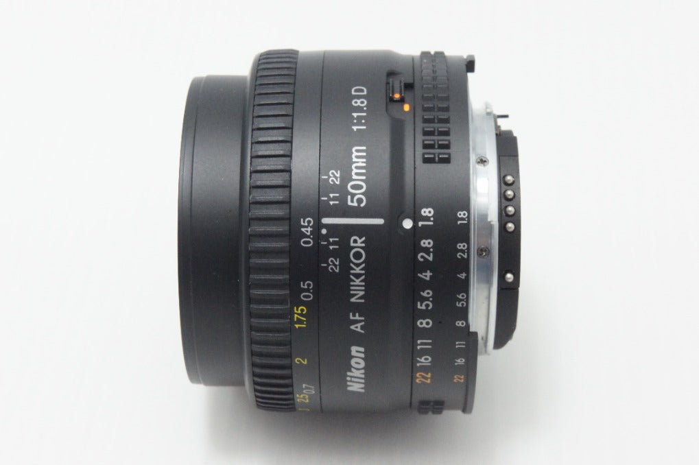 美品 Nikon ニコン AF NIKKOR 50mm F1.8D フルサイズ 単焦点レンズ 260717ac