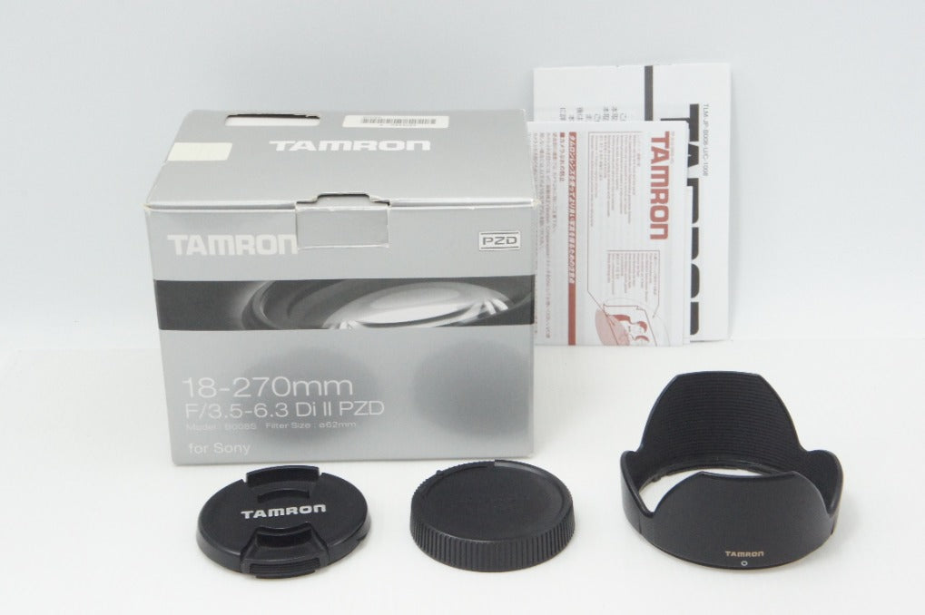 TAMRON タムロン 18-270mm F3.5-6.3 Di II VC PZD B008 SONY MINOLTA αマウント ズームレンズ APS-C 元箱付 260717ad
