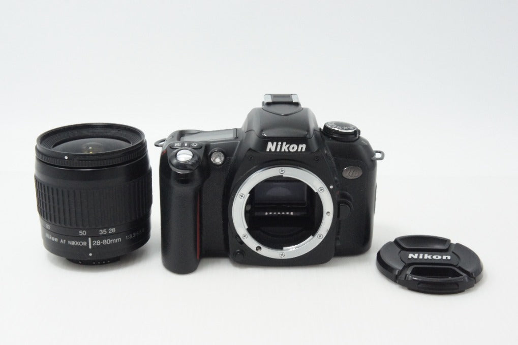 良品 Nikon ニコン U2 + AF NIKKOR 28-80mm F3.3-5.6G レンズキット AF 35mmフィルム一眼レフカメラ ブラック 260717ae