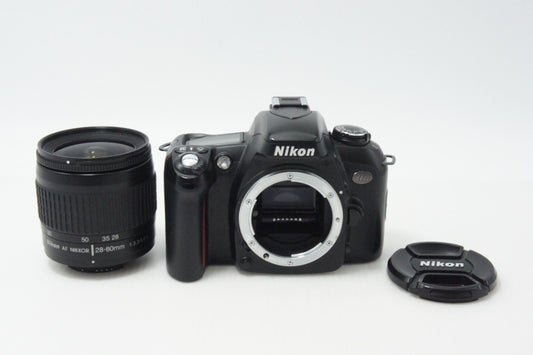 良品 Nikon ニコン U2 + AF NIKKOR 28-80mm F3.3-5.6G レンズキット AF 35mmフィルム一眼レフカメラ ブラック 260717ae