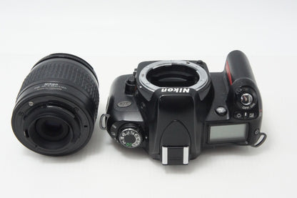 良品 Nikon ニコン U2 + AF NIKKOR 28-80mm F3.3-5.6G レンズキット AF 35mmフィルム一眼レフカメラ ブラック 260717ae