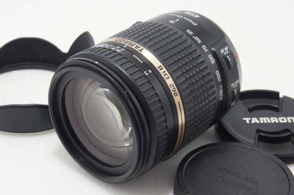 良品 TAMRON タムロン 18-270mm F3.5-6.3 Di II VC PZD B008 Canon EFマウント APS-C ズームレンズ フード付 260717af