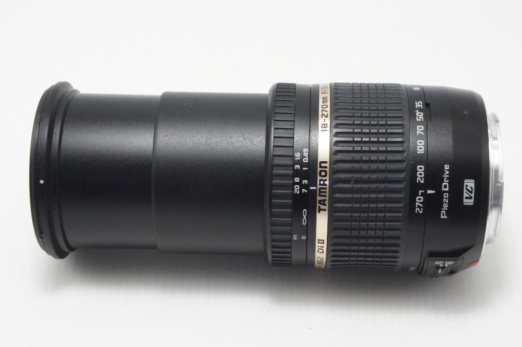 良品 TAMRON タムロン 18-270mm F3.5-6.3 Di II VC PZD B008 Canon EFマウント APS-C ズームレンズ フード付 260717af