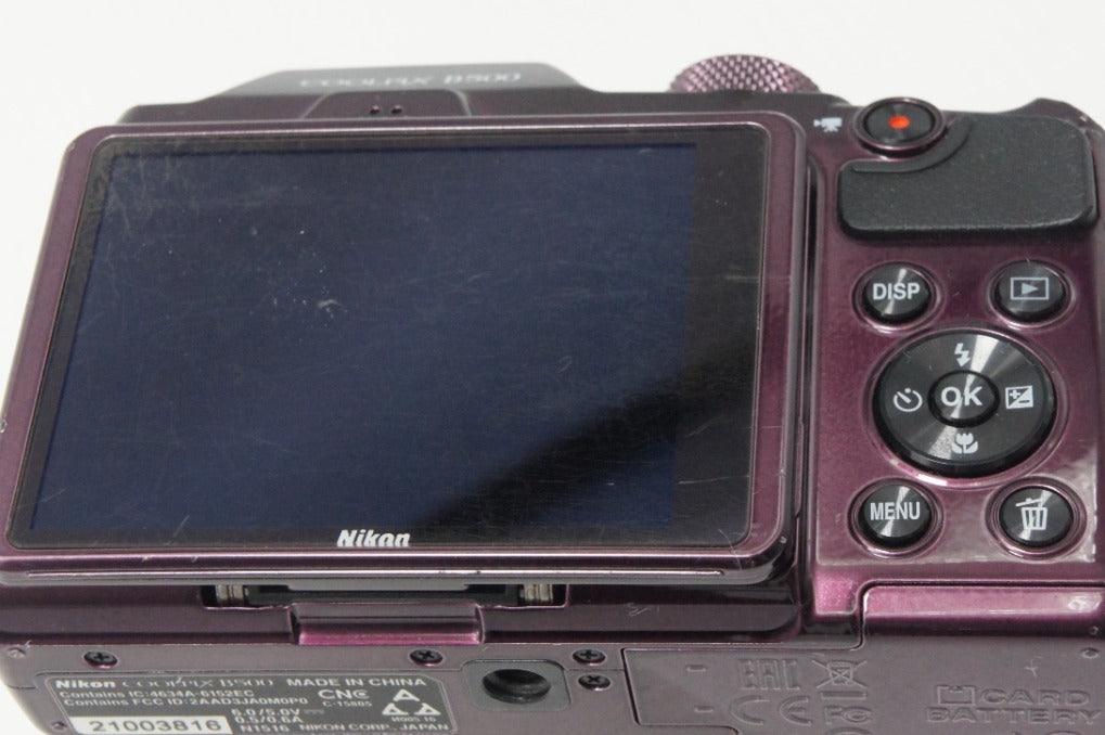 訳あり品 Nikon ニコン COOLPIX B500 デジタルカメラ プラム 260717ai