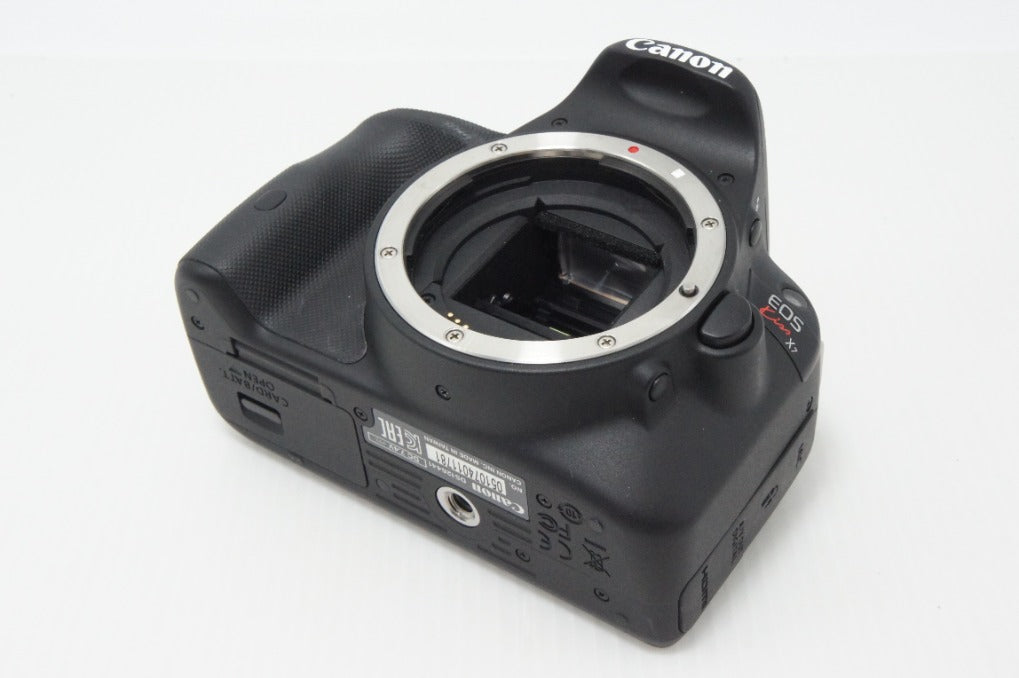 美品 Canon EOS Kiss X7 ボディ + EF-S 18-55mm IS STM レンズキット デジタル一眼レフカメラ ブラック 260717ak