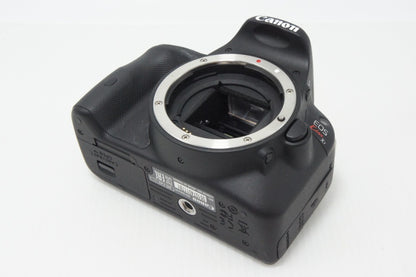 美品 Canon EOS Kiss X7 ボディ + EF-S 18-55mm IS STM レンズキット デジタル一眼レフカメラ ブラック 260717ak