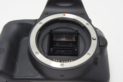 美品 Canon EOS Kiss X7 ボディ + EF-S 18-55mm IS STM レンズキット デジタル一眼レフカメラ ブラック 260717ak