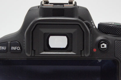 美品 Canon EOS Kiss X7 ボディ + EF-S 18-55mm IS STM レンズキット デジタル一眼レフカメラ ブラック 260717ak