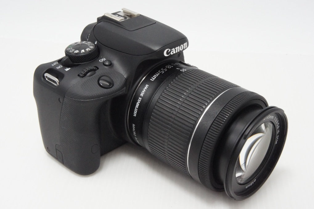 美品 Canon EOS Kiss X7 ボディ + EF-S 18-55mm IS STM レンズキット デジタル一眼レフカメラ ブラック 260717ak