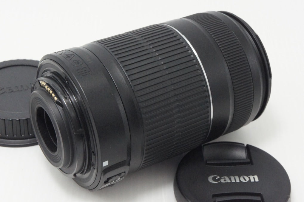 美品 Canon キヤノン EF-S 55-250mm F4-5.6 IS II APS-C ズームレンズ 260717al