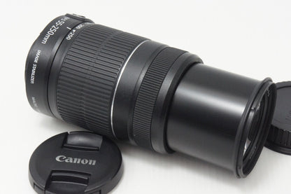 美品 Canon キヤノン EF-S 55-250mm F4-5.6 IS II APS-C ズームレンズ 260717al