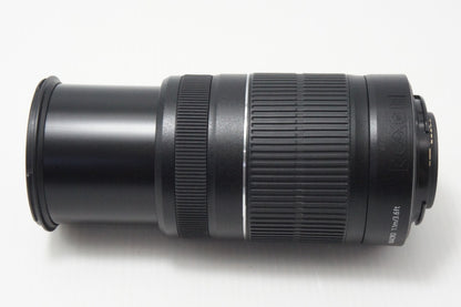 美品 Canon キヤノン EF-S 55-250mm F4-5.6 IS II APS-C ズームレンズ 260717al