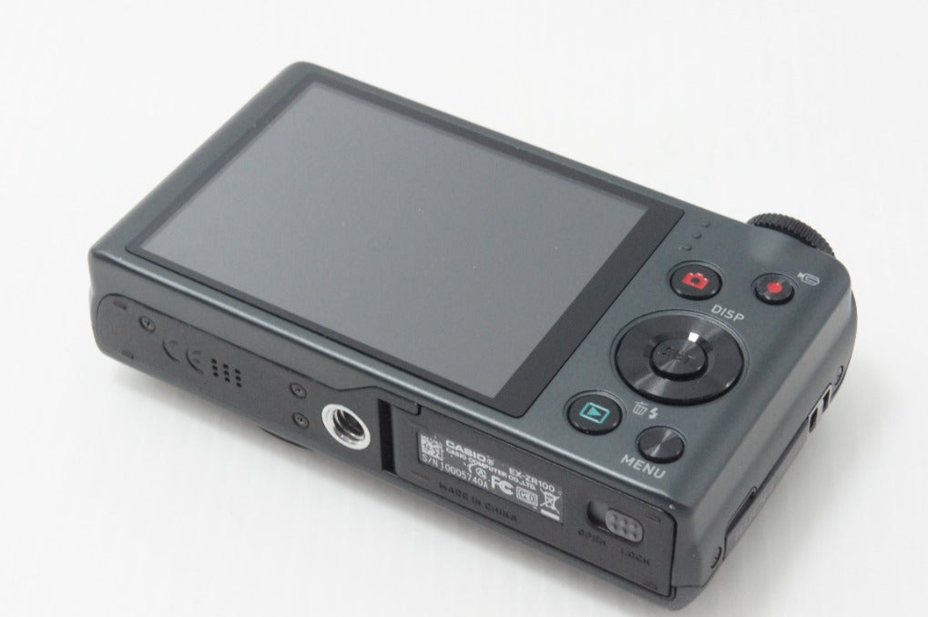 美品 CASIO カシオ EXILIM EX-ZR100 コンパクトデジタルカメラ ブラック 元箱付 260717b