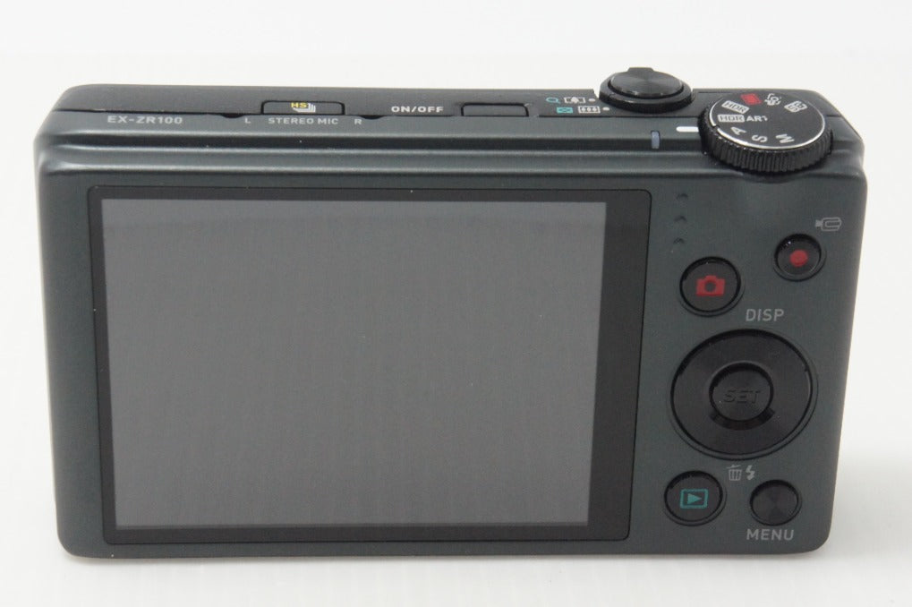 美品 CASIO カシオ EXILIM EX-ZR100 コンパクトデジタルカメラ ブラック 元箱付 260717b