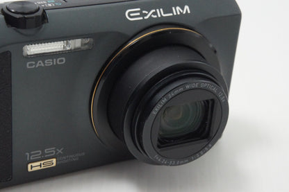 美品 CASIO カシオ EXILIM EX-ZR100 コンパクトデジタルカメラ ブラック 元箱付 260717b