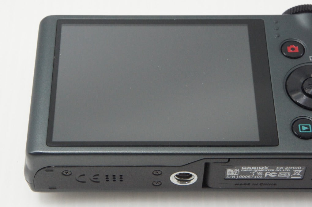 美品 CASIO カシオ EXILIM EX-ZR100 コンパクトデジタルカメラ ブラック 元箱付 260717b