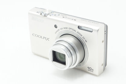 Nikon ニコン COOLPIX S6200 コンパクトデジタルカメラ プラチナシルバー 260717d