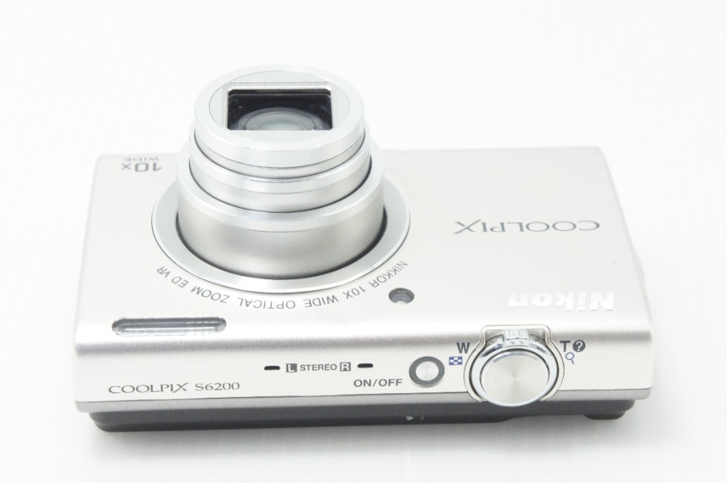 Nikon ニコン COOLPIX S6200 コンパクトデジタルカメラ プラチナシルバー 260717d