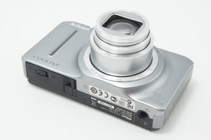 Nikon ニコン COOLPIX S9300 コンパクトデジタルカメラ クリスタルシルバー 260717f