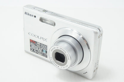 Nikon ニコン COOLPIX S200 コンパクトデジタルカメラ シルバー 260717h