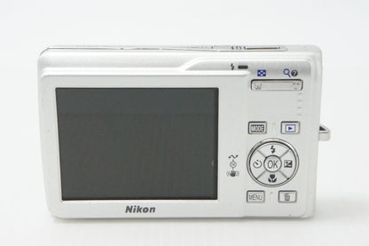 Nikon ニコン COOLPIX S200 コンパクトデジタルカメラ シルバー 260717h