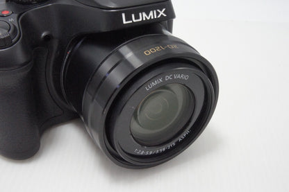 美品 Panasonic パナソニック LUMIX DC-FZ85 デジタルカメラ ブラック 260717i